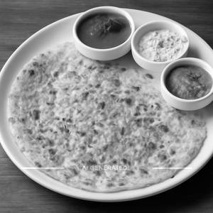 Rava Onion Plain Dosa