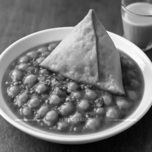Chole samosa