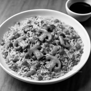 Veg Mushroom Fried Rice