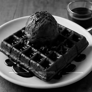 Dark Chocolate Waffle