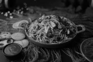 Chicken french noodles