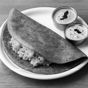 Palak masala dosa