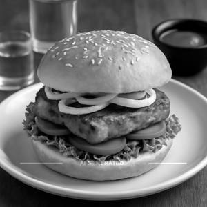 Paneer tikki burger