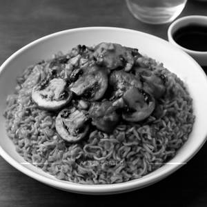 Mushroom Triple Schezwan Rice