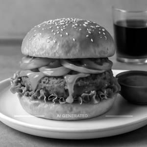 Peri Peri Veg Burger  