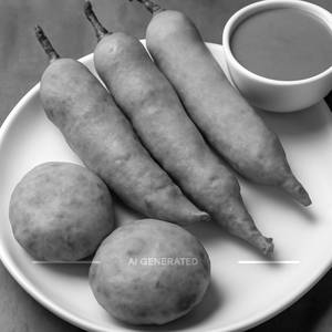 3 Mirchi Bajji & 2 Tamalapaku Bajji