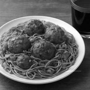 Manchurian Noodles+softdrink