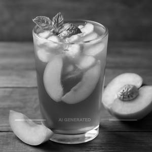 Peach iced tea.