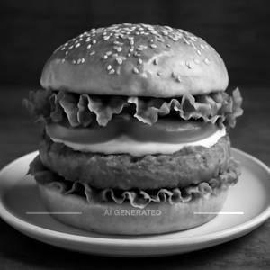 Classic veg burger