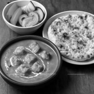 Butter Paneer + Choice Of Breads + Salad