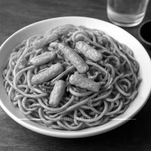 Baby corn noodles