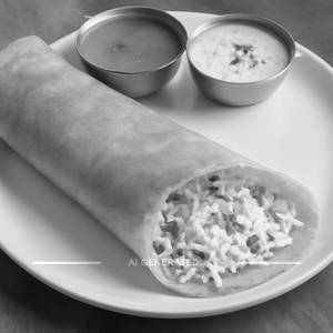 Cheese Paneer Sada Dosa