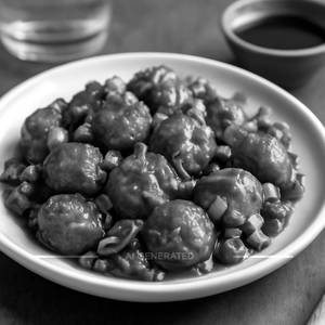 Mushroom manchurian (dry)