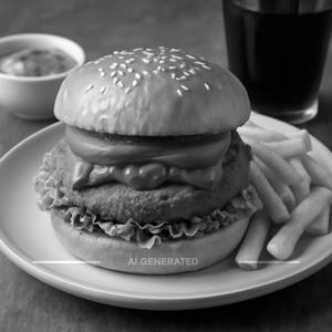 Tandoori Crispy Burger 