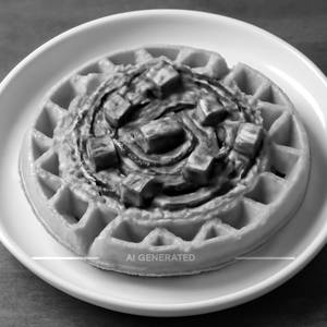 Snickers waffles
