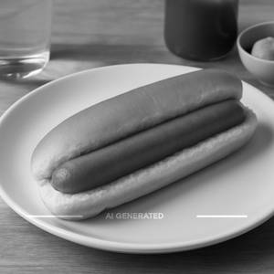 Plain Hot Dog
