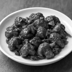 Mushroom Manchurian Dry