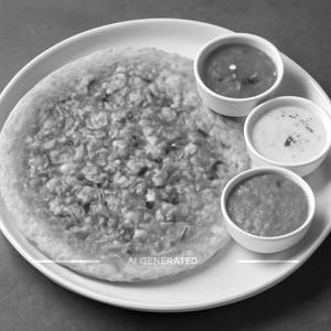 Ghee onion pesara dosa