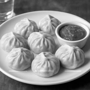 Veg Momos [8 Pieces]