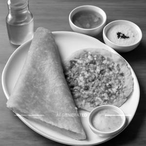 Ghee Dosa +Oniondosa