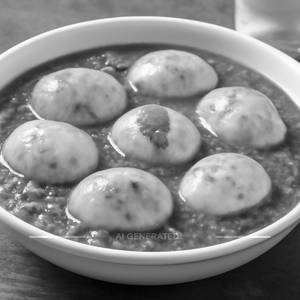 Egg mixed curry