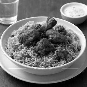 Mutton ghee roast biryani