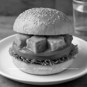 Makhani Paneer Burger