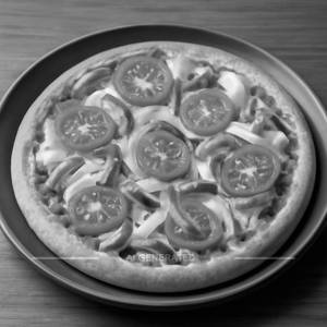 Onion Tomato Capsicum Pizza