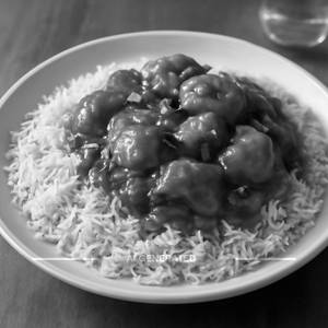 Chicken Manchurian Rice
