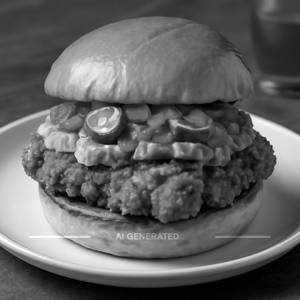 Mexican Fried Chicken Burger
