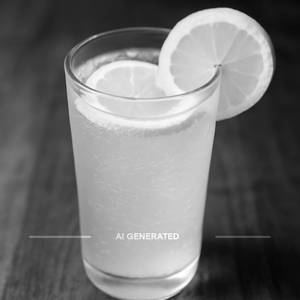 Fresh lemon soda