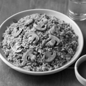 Mushroom fried rice