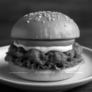 Chicken 65 Burger