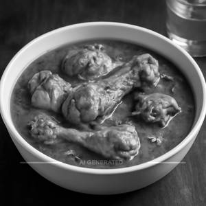 Punjabi chicken curry bones