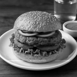 Tandoori Burger Cheese