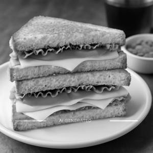 Cheese club sandwich