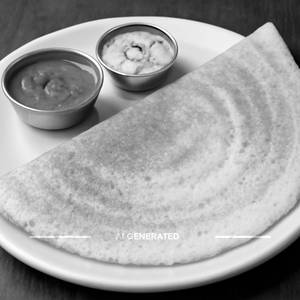 Coconut Plain Dosa