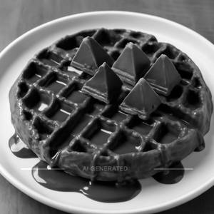Toblerone Swiss Choco Waffle