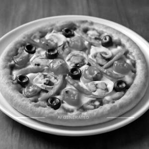Special mixed pizza