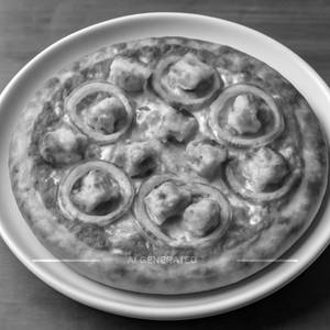 8" Paneer & Onion Pizza