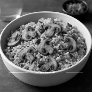 Mushroom fried rice