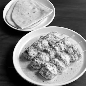 Malai chaap with 2 Rumali roti (Pack of 2)                  