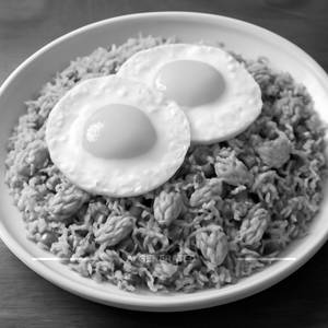 Double Egg Chicken Fried Rice