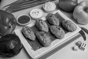 Chicken Momo Fried [6 Pcs]