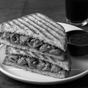 Chicken Schezwan Grilled Sandwich