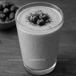 Blueberry lassi