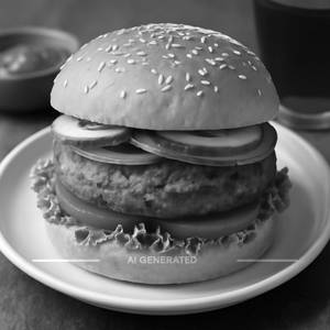 Veg Aloo Tikki Burger
