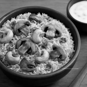 Kaju Mushroom Biryani