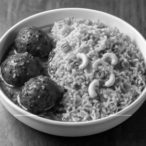 Veg Manchurian Cashewnut Fried Rice