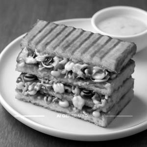 Paneer Club Grilled Sandwich
